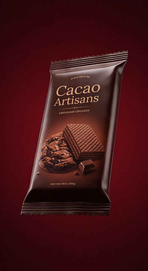 AI premium chocolate pack concept