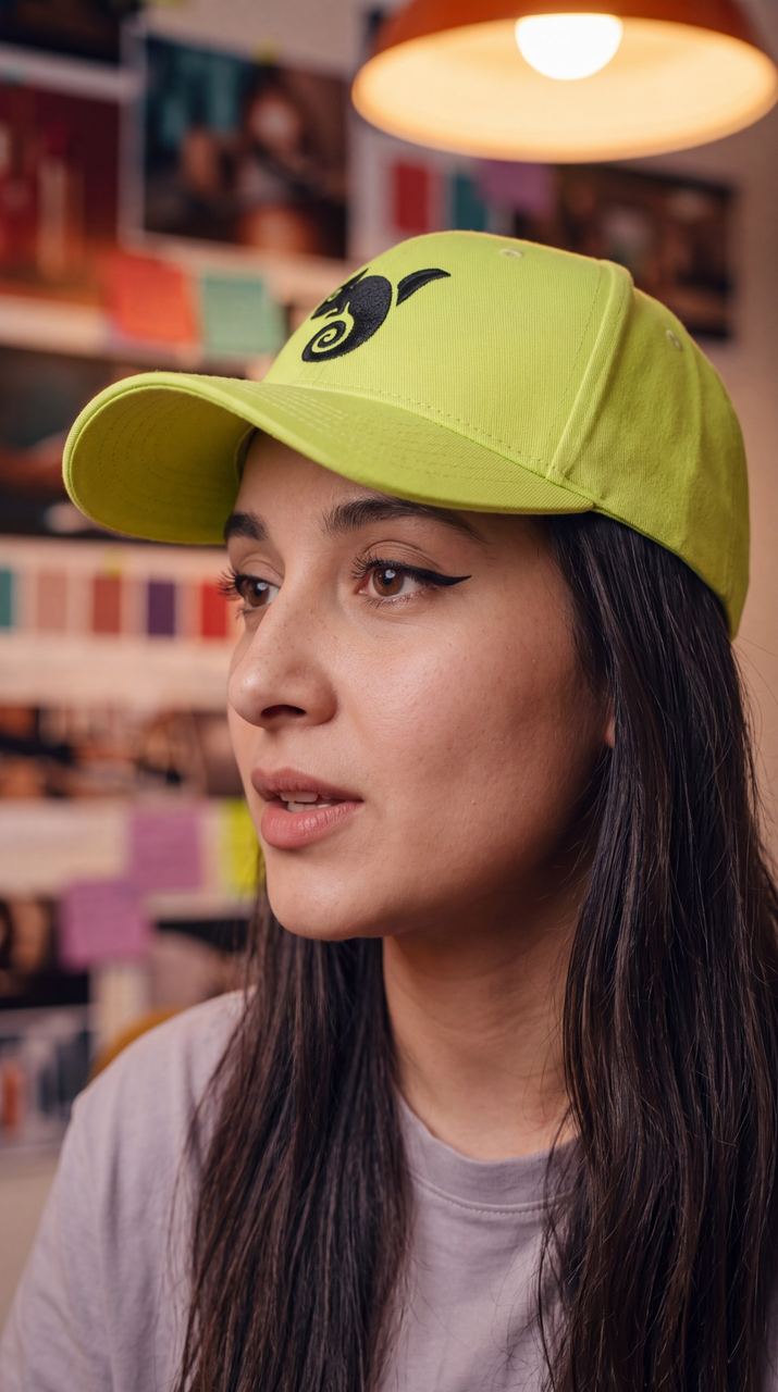 Close-up of Shilpa, Tintora's AI host